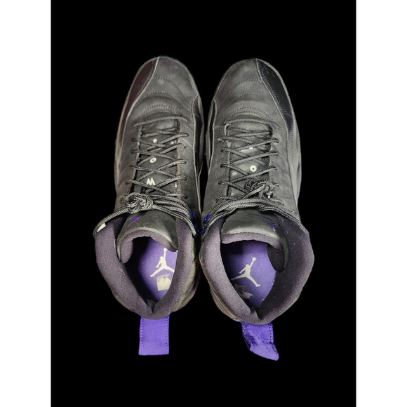 Men\'s Jordan 12 Black/Concord size 12